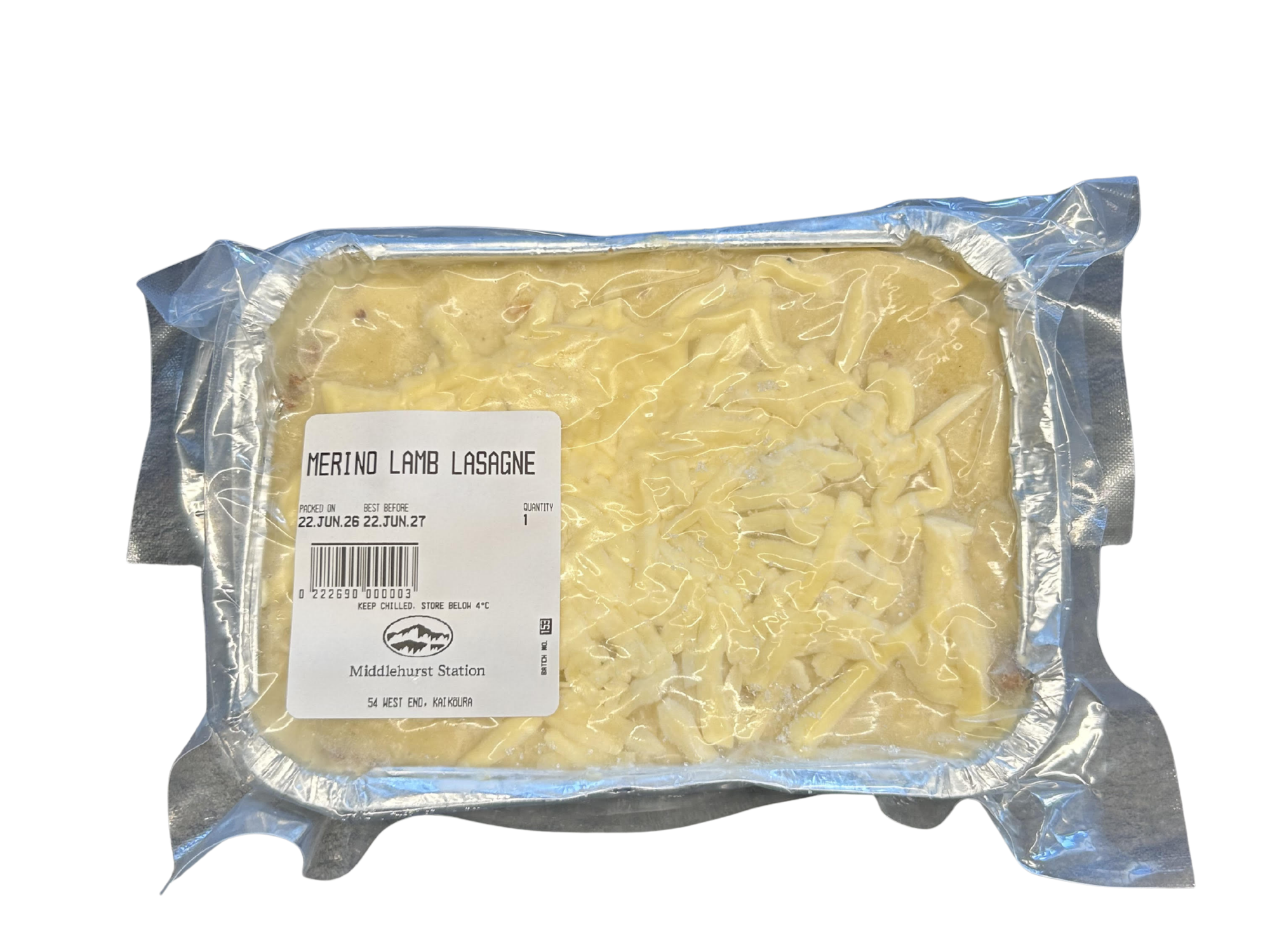 Middlehurst Station Merino Lamb Lasagna