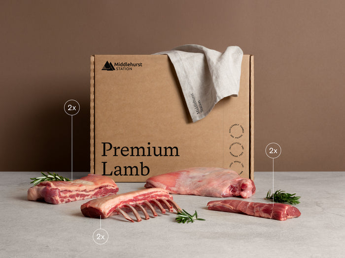 Middlehurst Station I Love Lamb Box