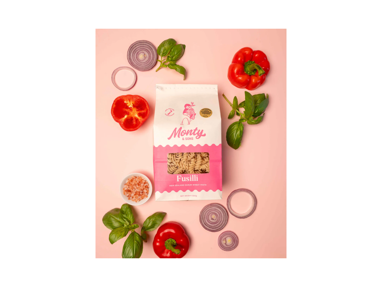 Monty & Sons Fusilli Pasta